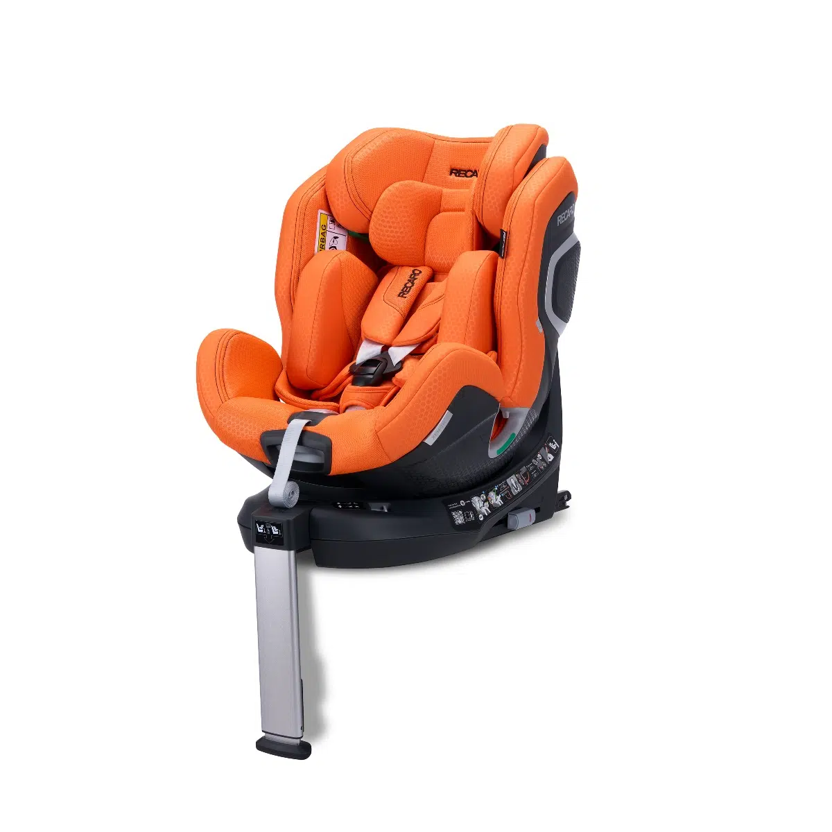 Recaro Xenon 1 (Birth - 7 Years) 360 Car Seat - Vibrant Orange - Image 8