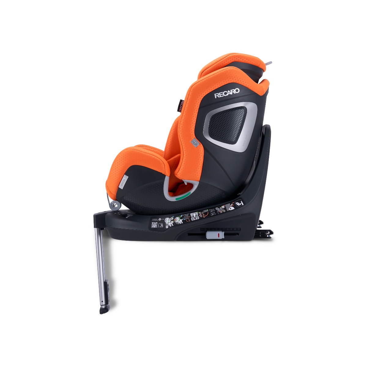 Recaro Xenon 1 (Birth - 7 Years) 360 Car Seat - Vibrant Orange - Image 7