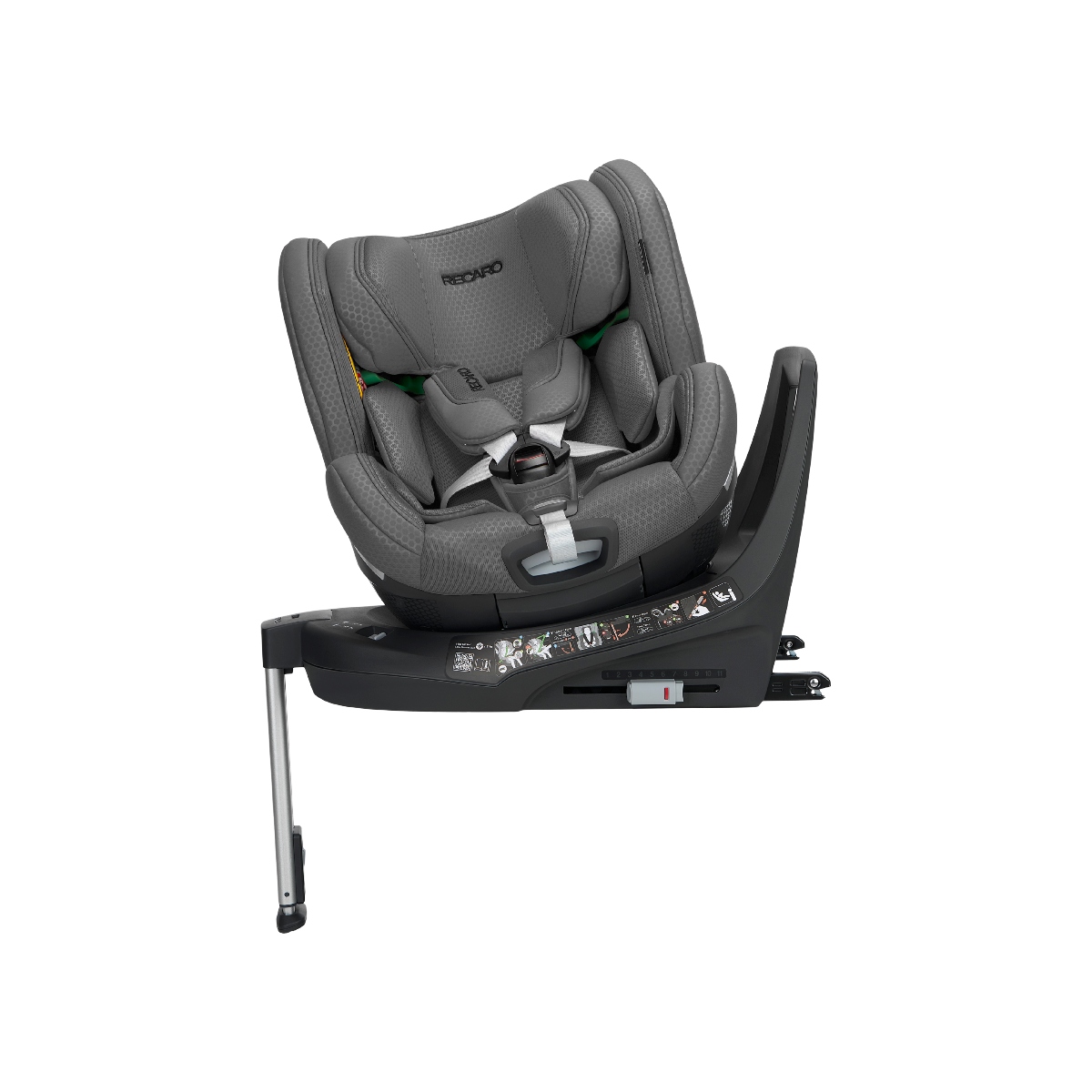Recaro XENON 1 KID (3 Months–7 Years) 360 Car Seat - Gallant Grey