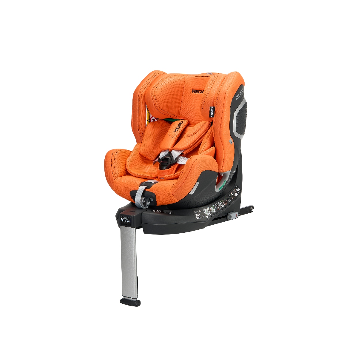 Recaro XENON 1 KID (3 Months–7 Years) 360 Car Seat - Vibrant Orange - Image 7