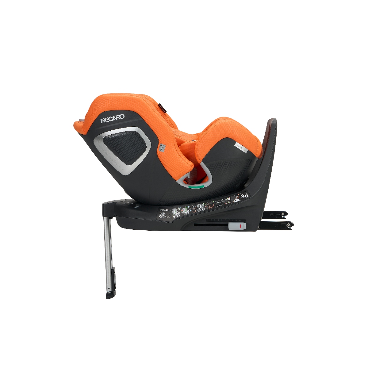 Recaro XENON 1 KID (3 Months–7 Years) 360 Car Seat - Vibrant Orange - Image 3