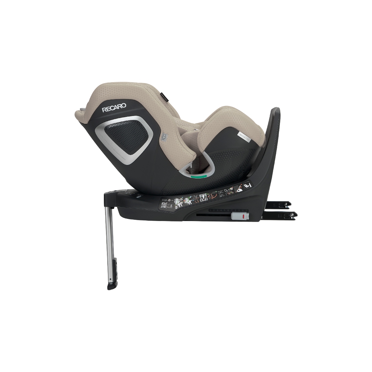 Recaro XENON 1 KID (3 Months–7 Years) 360 Car Seat - Elegant Beige - Image 3