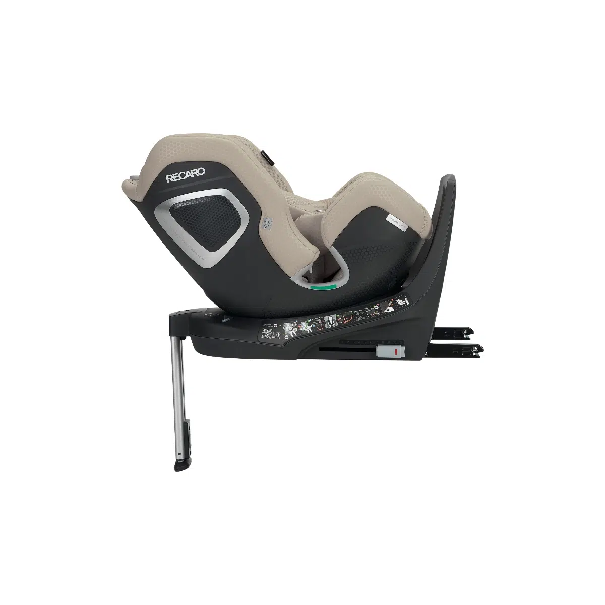 Recaro XENON 1 KID (3 Months–7 Years) 360 Car Seat - Elegant Beige - Image 3