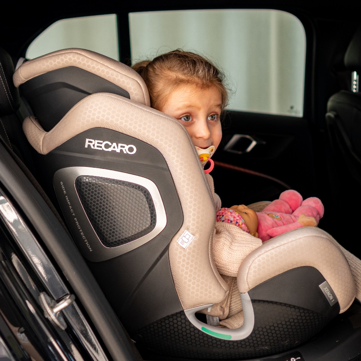 Recaro XENON 1 KID (3 Months–7 Years) 360 Car Seat - Elegant Beige - Image 4
