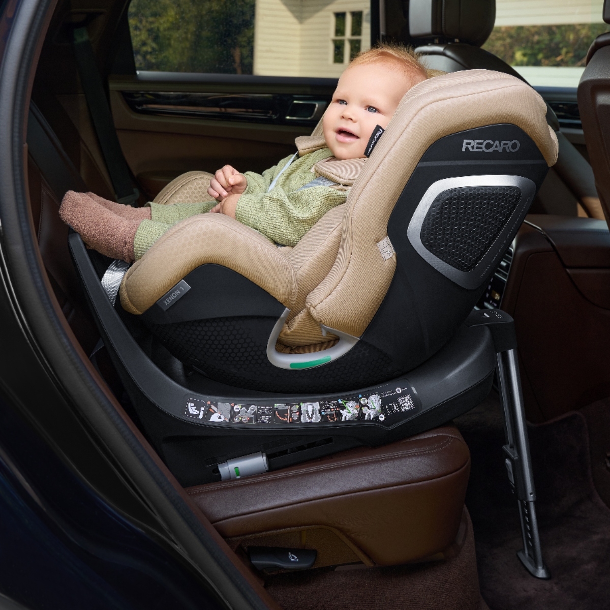Recaro Xenon 1 (Birth - 7 Years) 360 Car Seat - Epic Green - Image 8