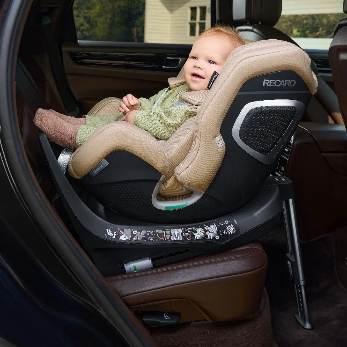 Recaro Xenon 1 (Birth - 7 Years) 360 Car Seat - Fresh Black - Image 4