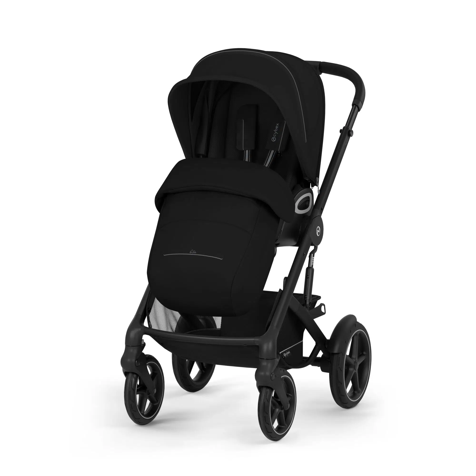 Cybex Talos S Lux Cot S Bundle with Cloud G & Base | Moon Black - Image 6