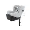 Cybex Sirona Ti Platinum White 11