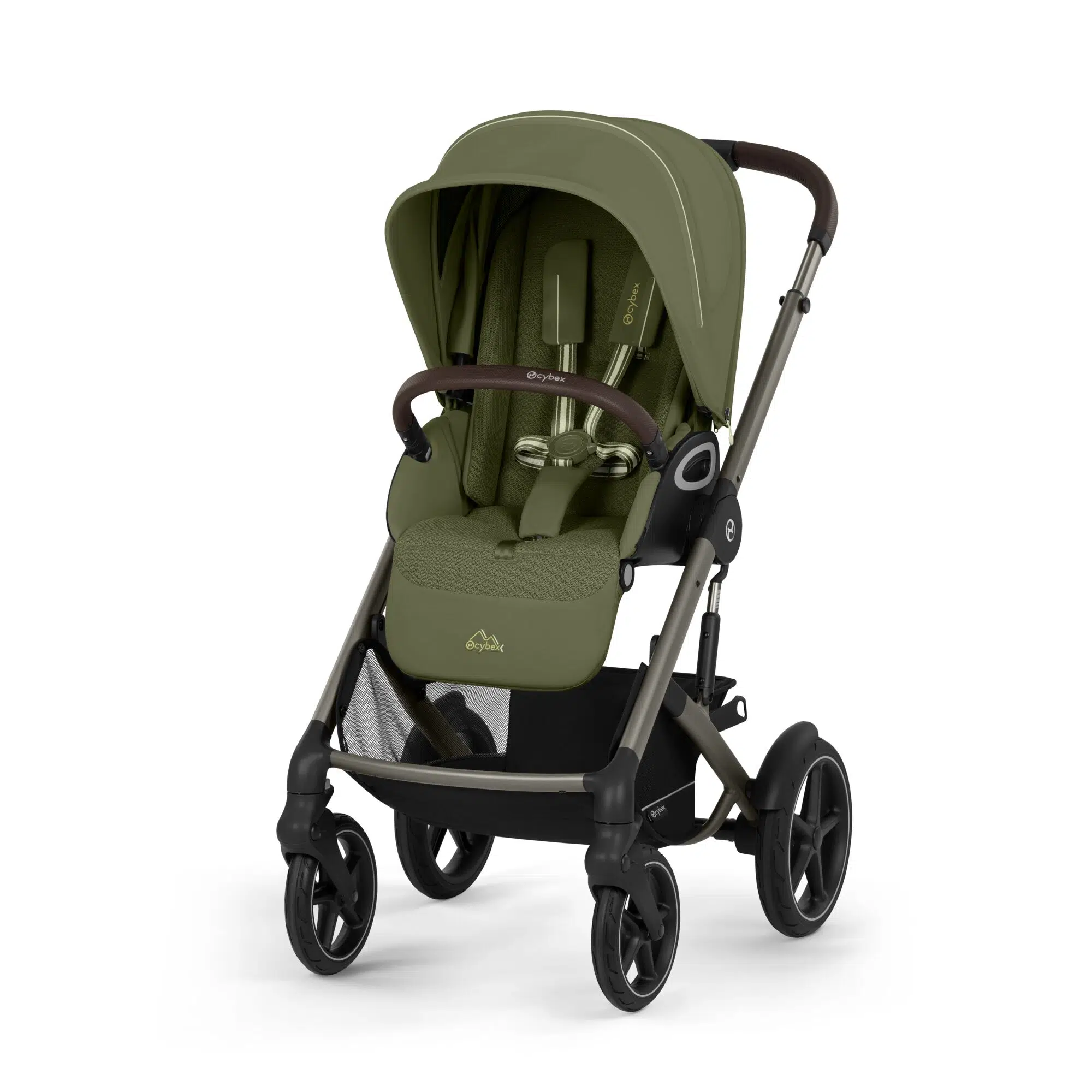Cybex Talos S Lux Cot S Bundle with Cloud G & Base | Moss Green - Image 11
