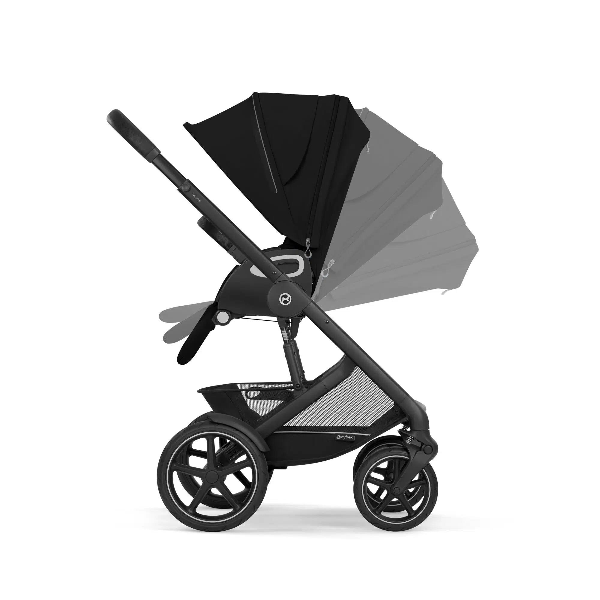 Cybex Talos S Lux Cot S Bundle with Cloud G & Base | Moon Black - Image 4