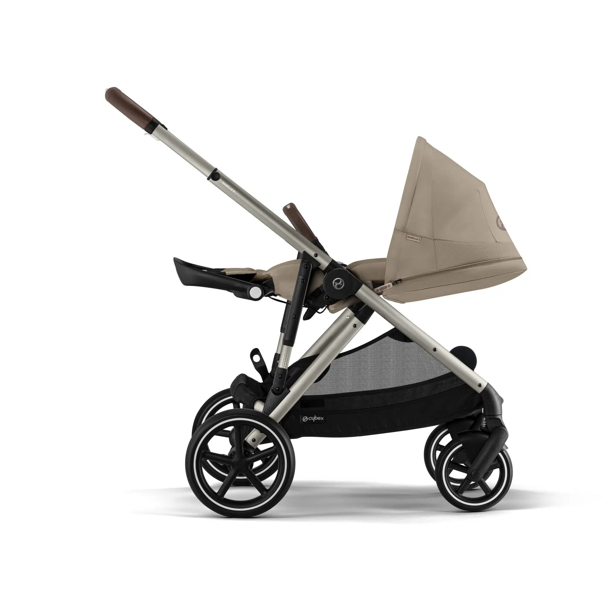 Cybex Gazelle S with Cloud T, ISOFIX Base & Accessories Bundle | Almond Beige - Image 11