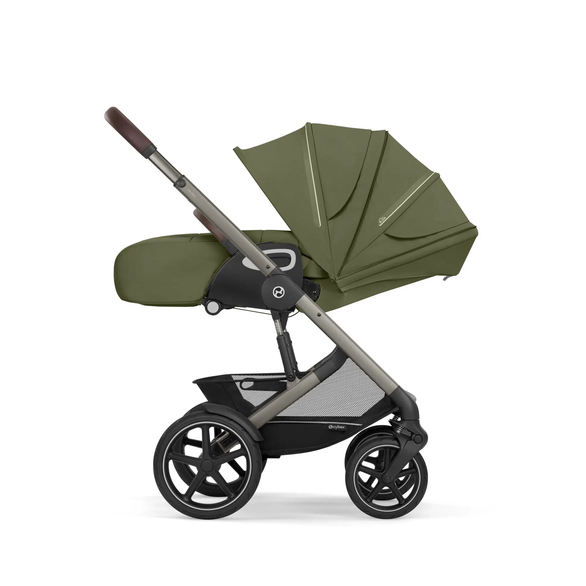 Cybex Talos S Lux Cot S Bundle with Cloud G & Base | Moss Green - Image 8