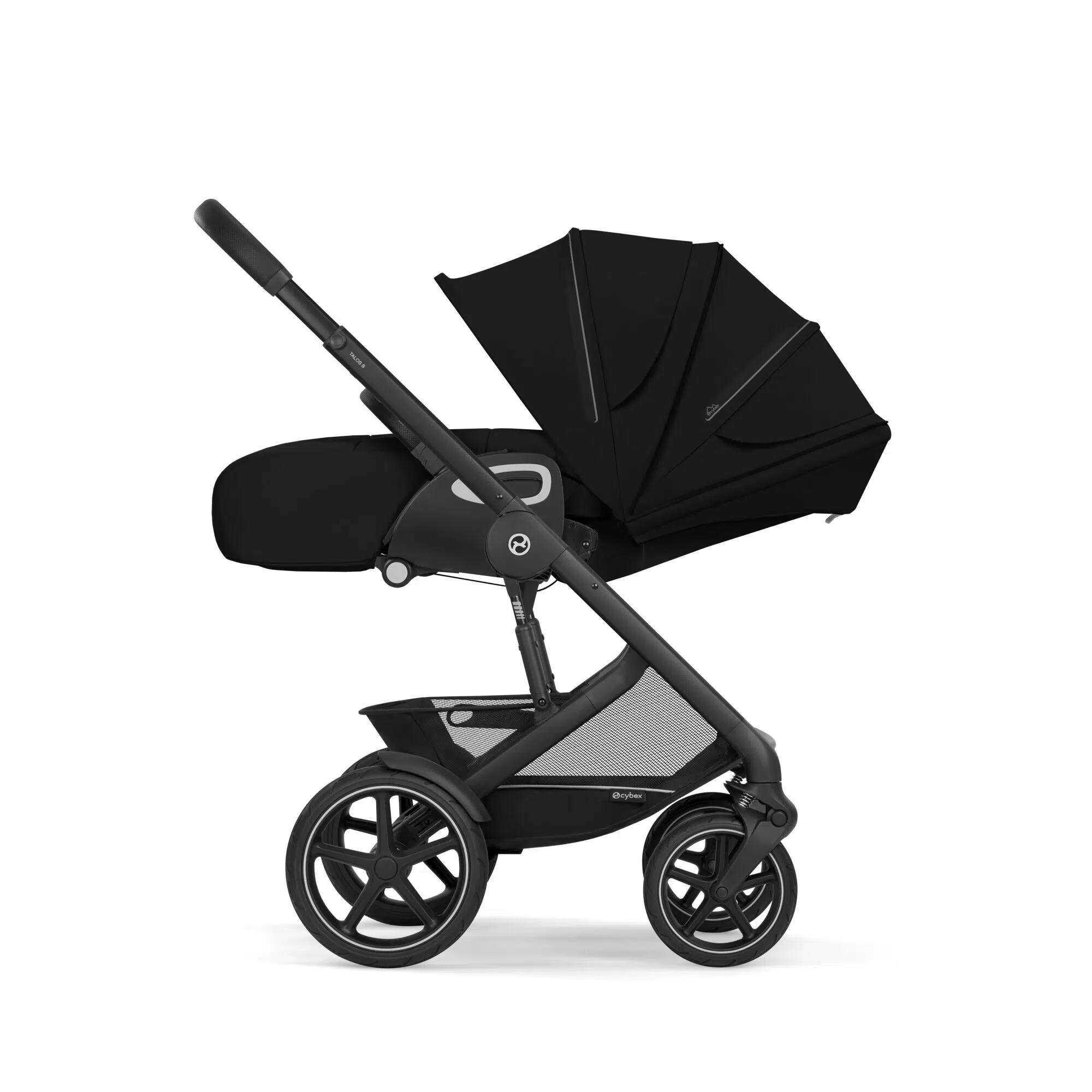 Cybex Talos S Lux Cot S Bundle with Cloud G & Base | Moon Black - Image 12