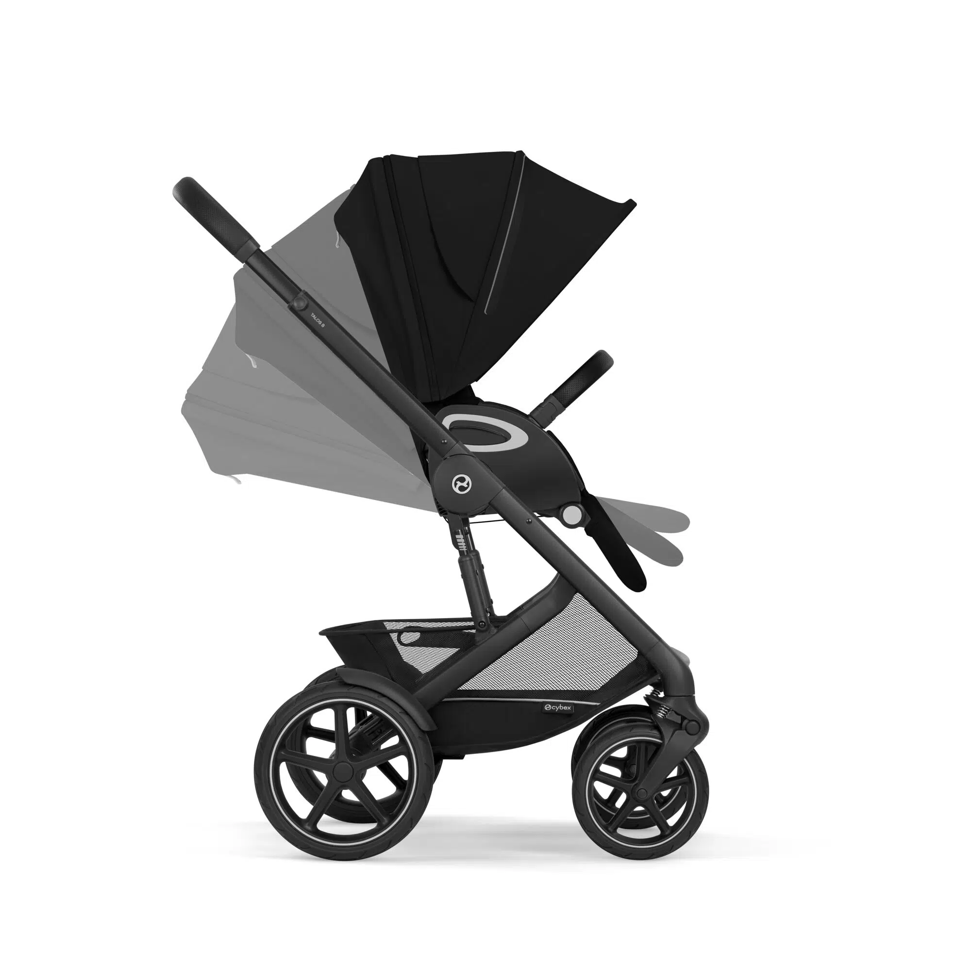 Cybex Talos S Lux Cot S Bundle with Cloud G & Base | Moon Black - Image 11