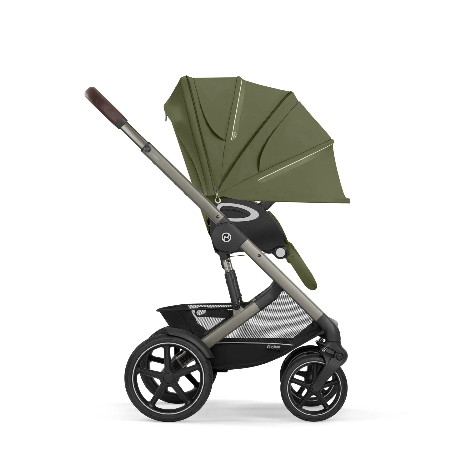 Cybex Talos S Lux Cot S Bundle with Cloud G & Base | Moss Green - Image 6