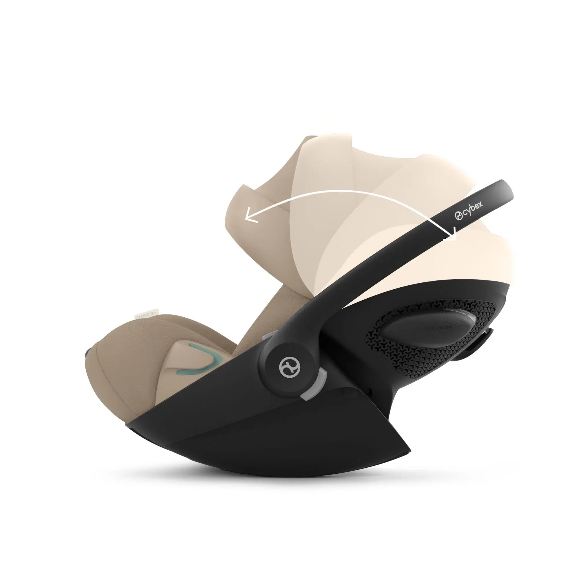 Cybex Talos S Lux Newborn Nest Bundle with Cloud G & Base | Almond Beige - Image 18