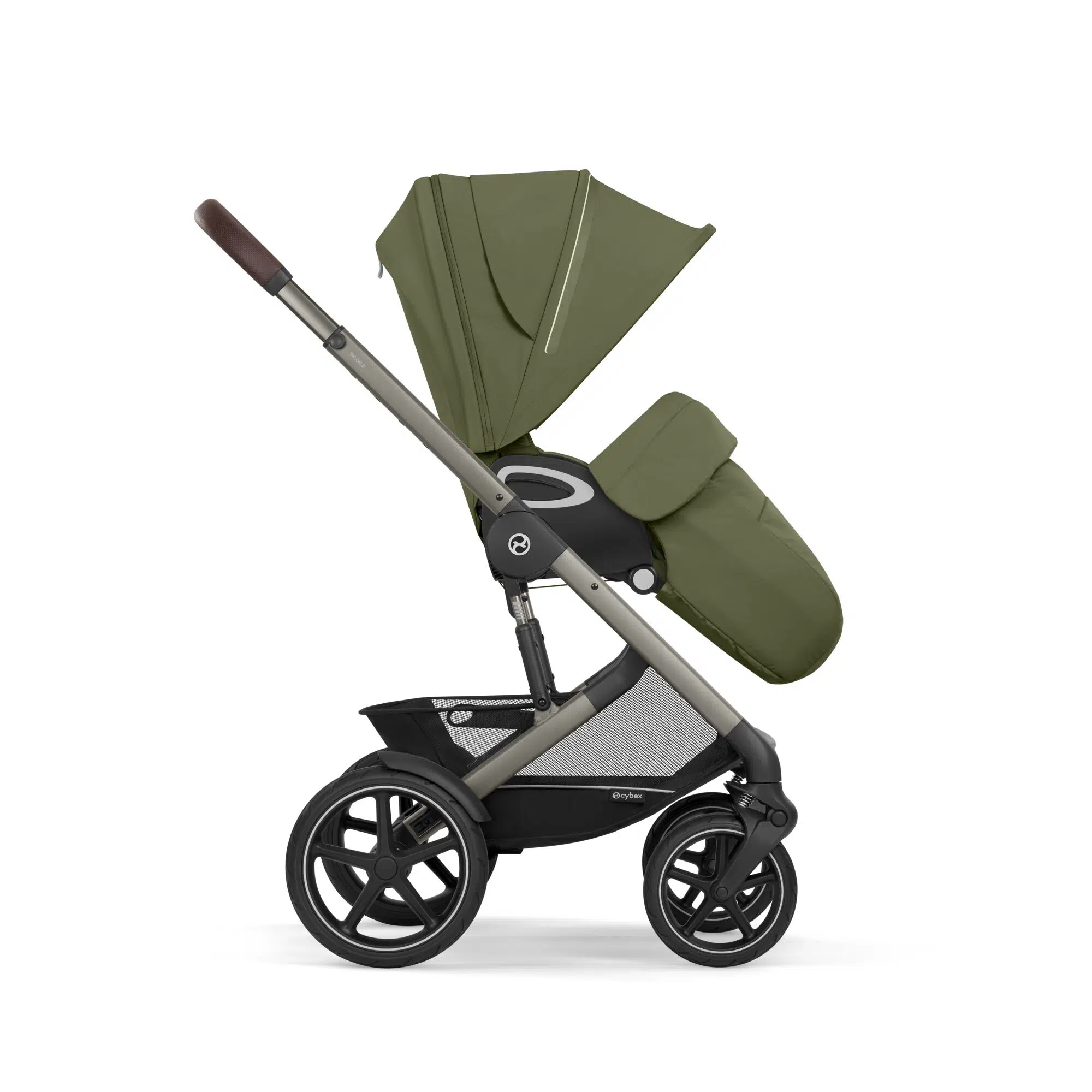Cybex Talos S Lux Cot S Bundle with Cloud G & Base | Moss Green - Image 5