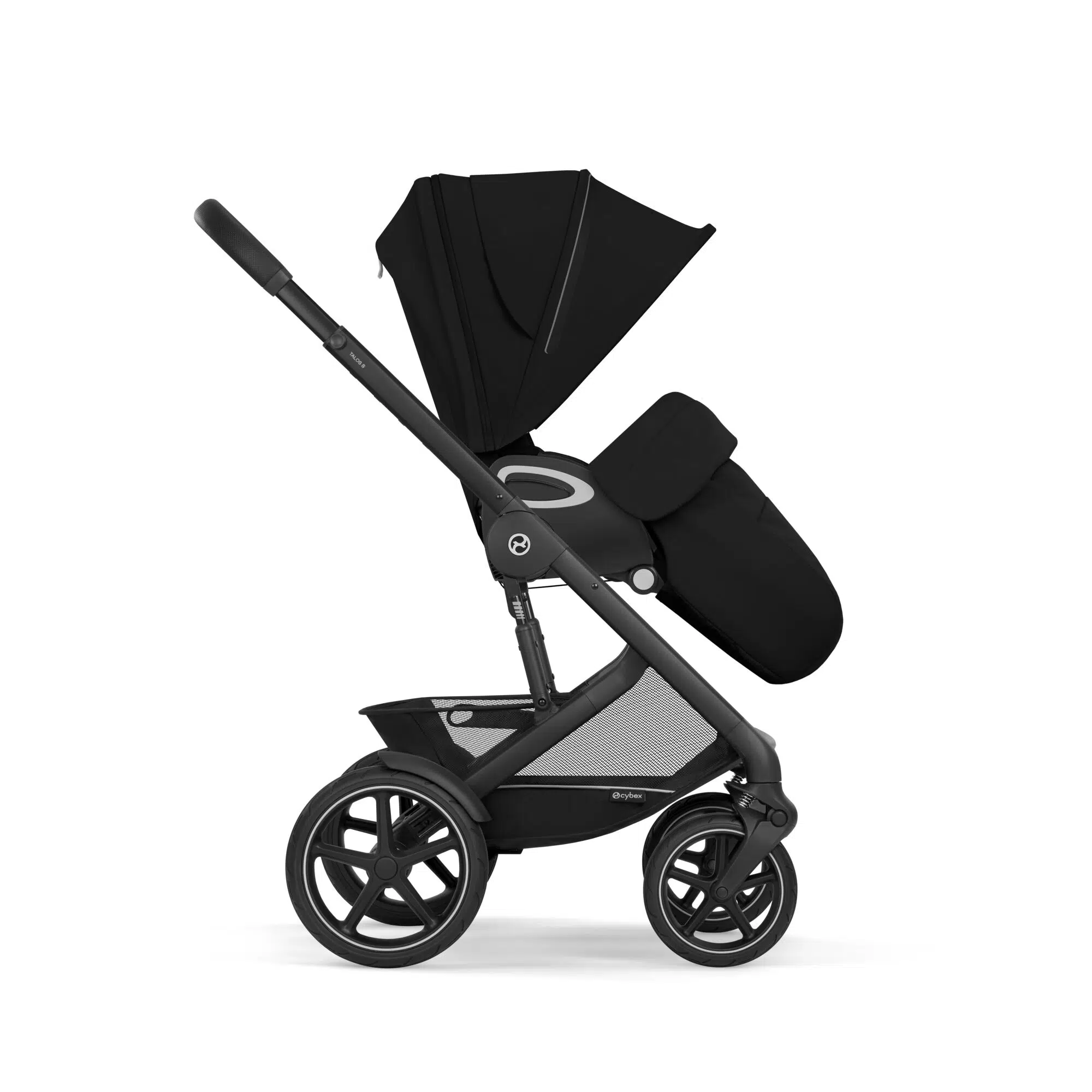 Cybex Talos S Lux Cot S Bundle with Cloud G & Base | Moon Black - Image 9