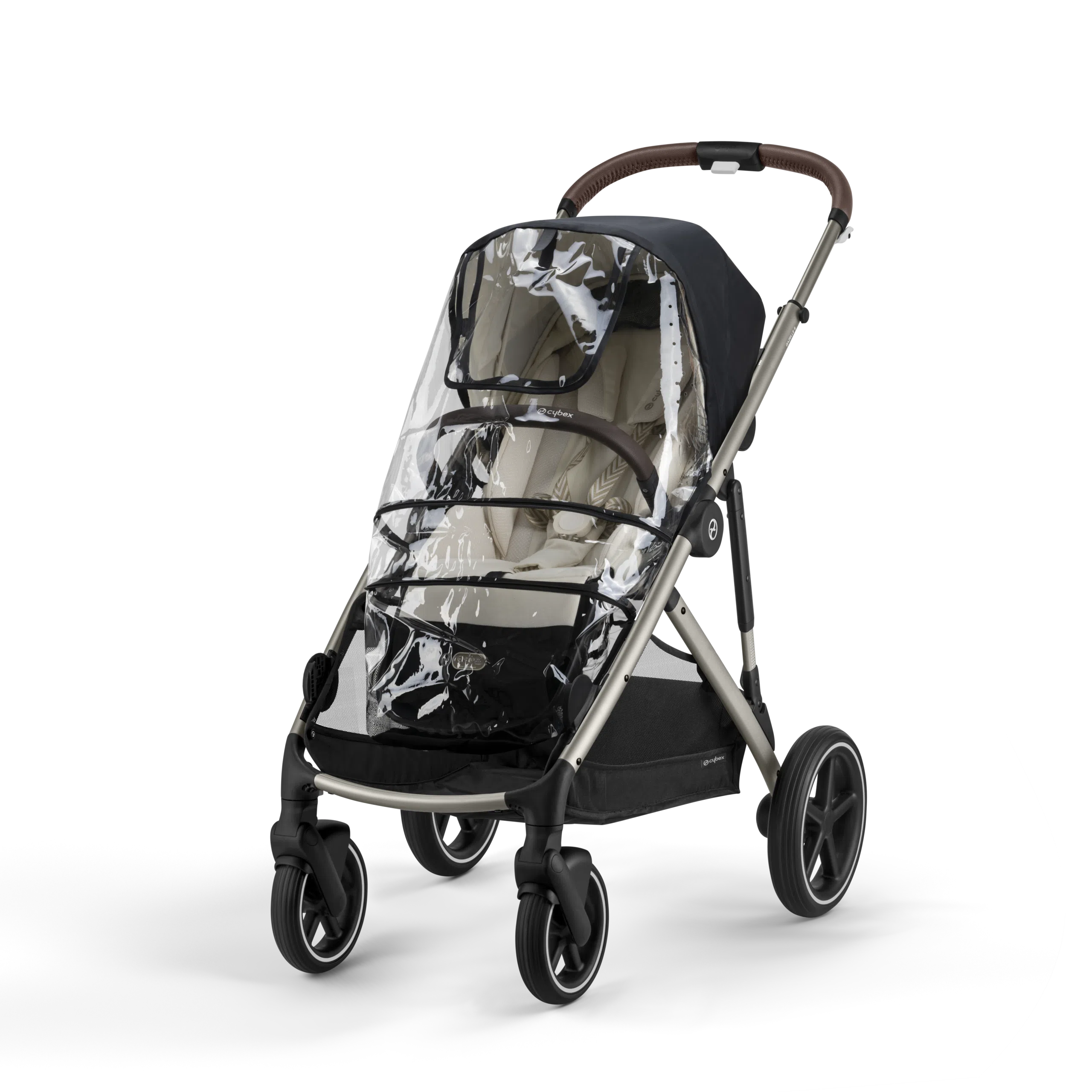 Cybex Gazelle S with Cloud T, ISOFIX Base & Accessories Bundle | Almond Beige - Image 15