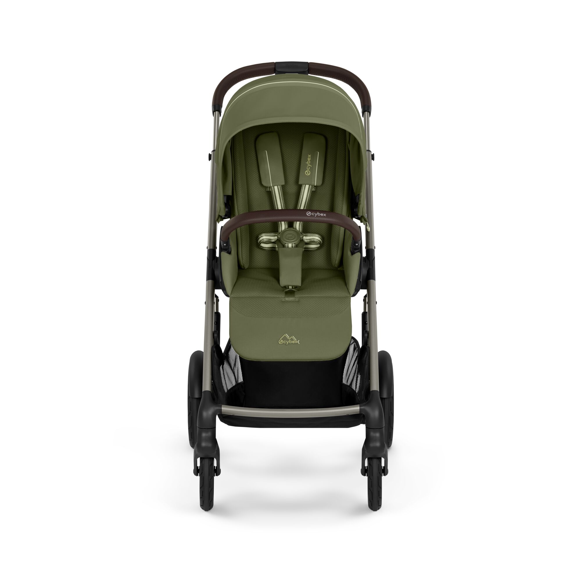 Cybex Talos S Lux Newborn Nest Pushchair Bundle | Moss Green - Image 5