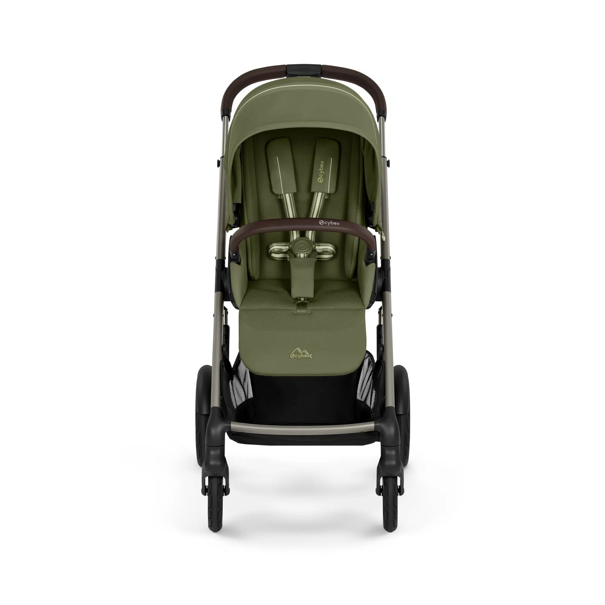 Cybex Talos S Lux Cot S Bundle with Cloud G & Base | Moss Green - Image 4