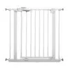 Callowesse Shiba Easy Close Baby & Toddler Pressure Fit Door & Stair Safety Gate | 75-85cm x H78cm - White