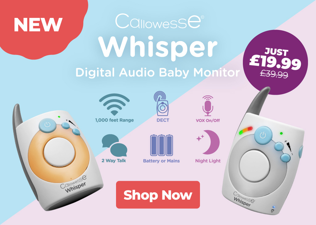 Callowesse Whisper Digital Audio Baby Monitor with DECT