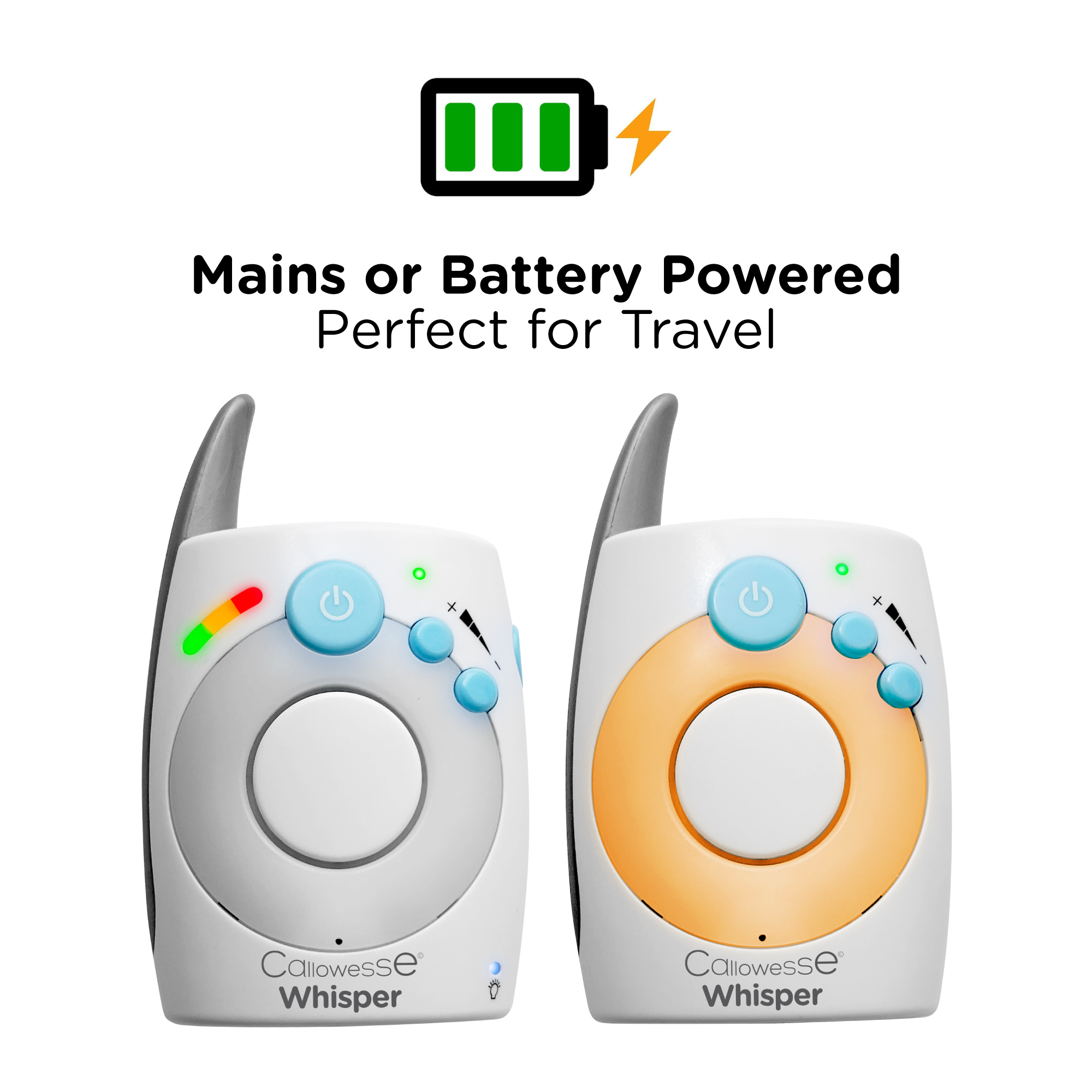 Callowesse Whisper Digital Audio Baby Monitor with DECT - Image 11