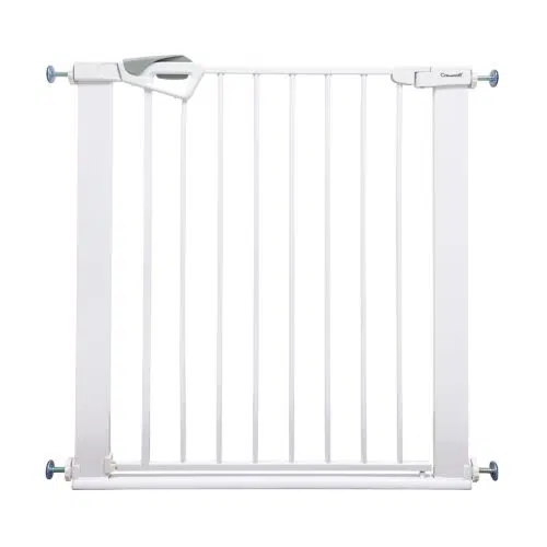 Callowesse Baby & Toddler Pressure Fit Door & Stair Safety Gate | 75-82cm x H77cm - White