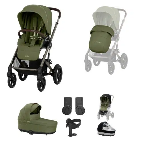Cybex Talos S Lux Cot S Bundle | Moss Green