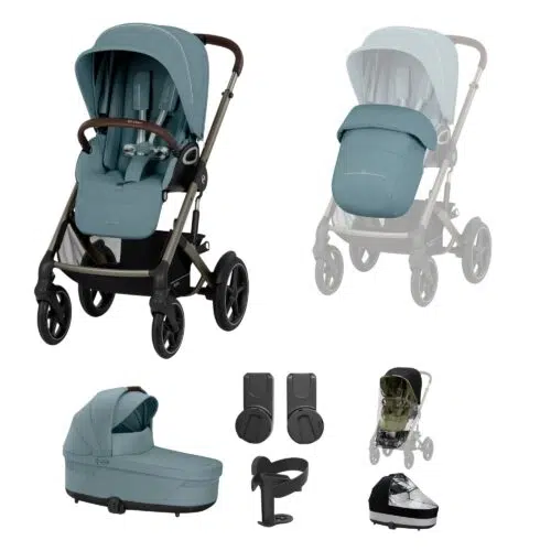 Cybex Talos S Lux Cot S Bundle | Stormy Blue