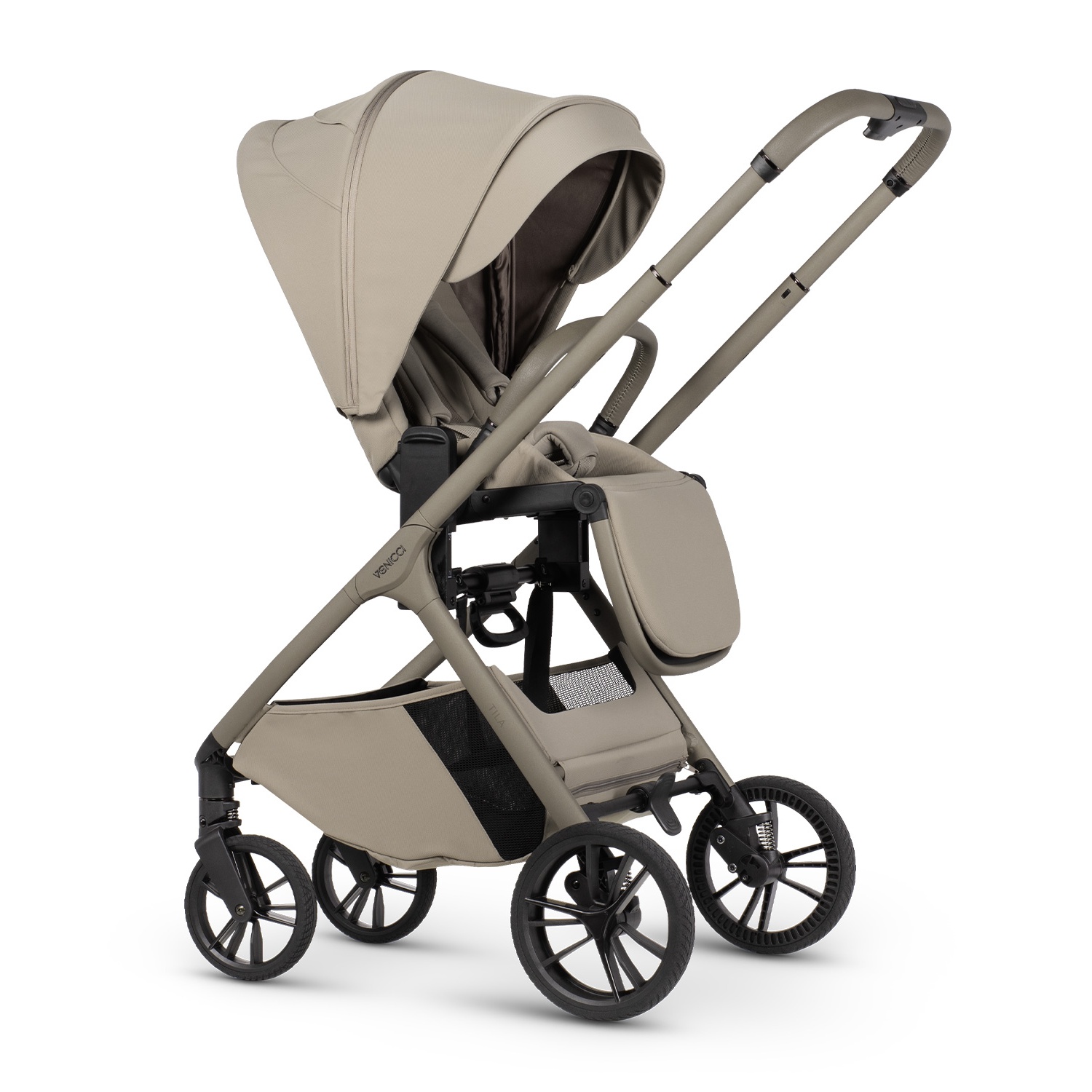 Venicci Tila 4 in 1 Plus Bundle (Including Carrycot Stand) | Latte - Image 18