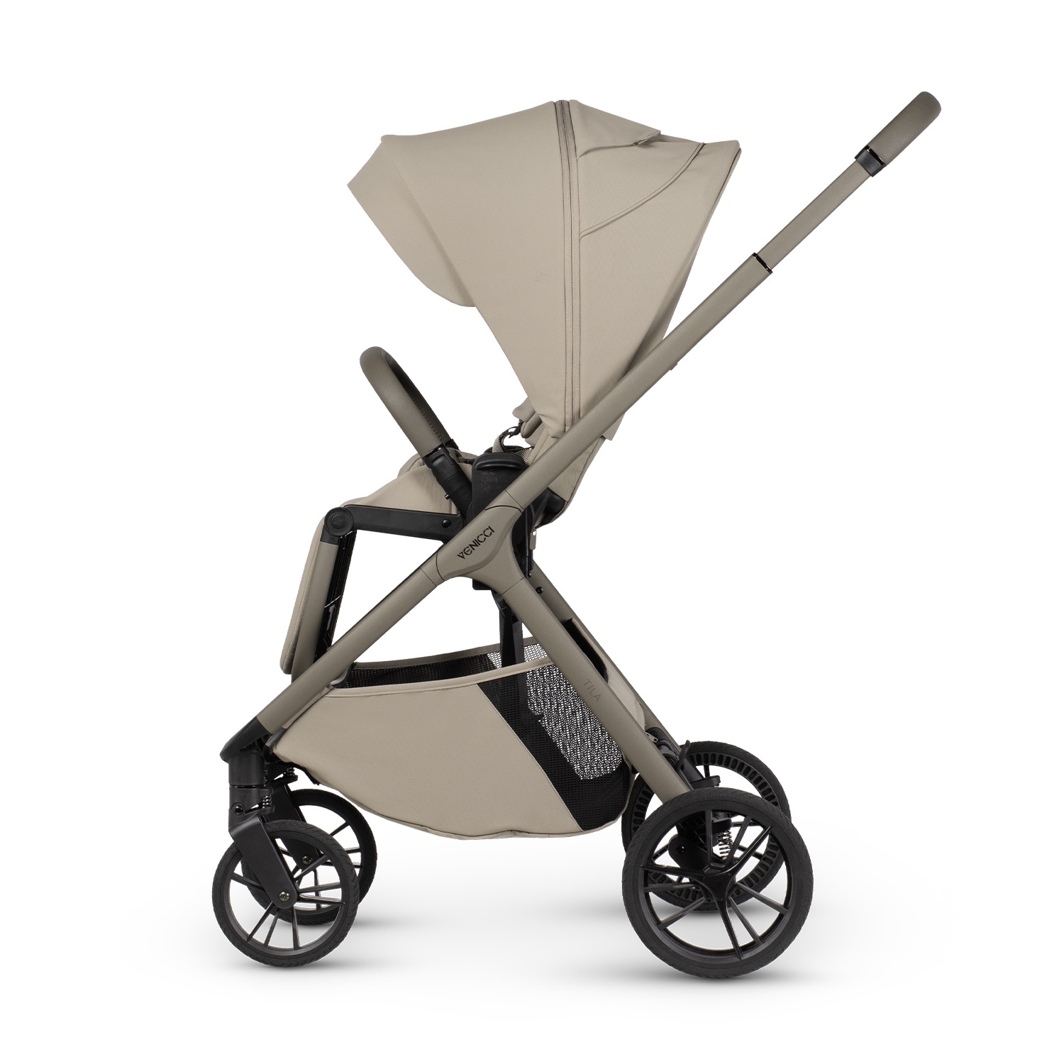 Venicci Tila 4 in 1 Plus Bundle (Including Carrycot Stand) | Latte - Image 20