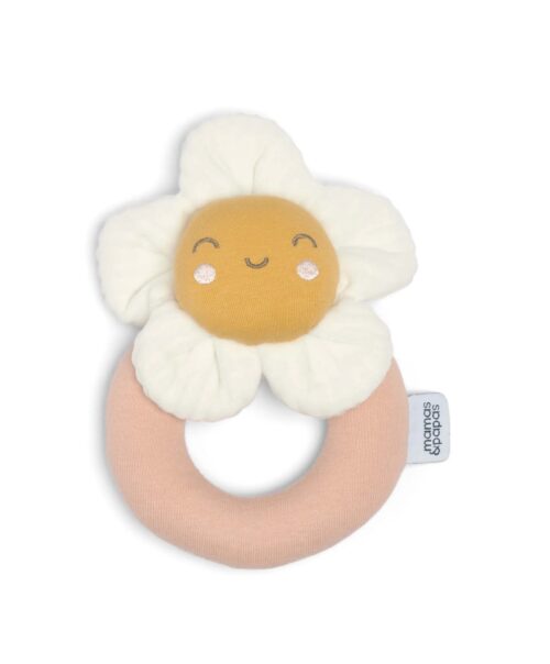 Mamas and Papas Flower Ring Rattle