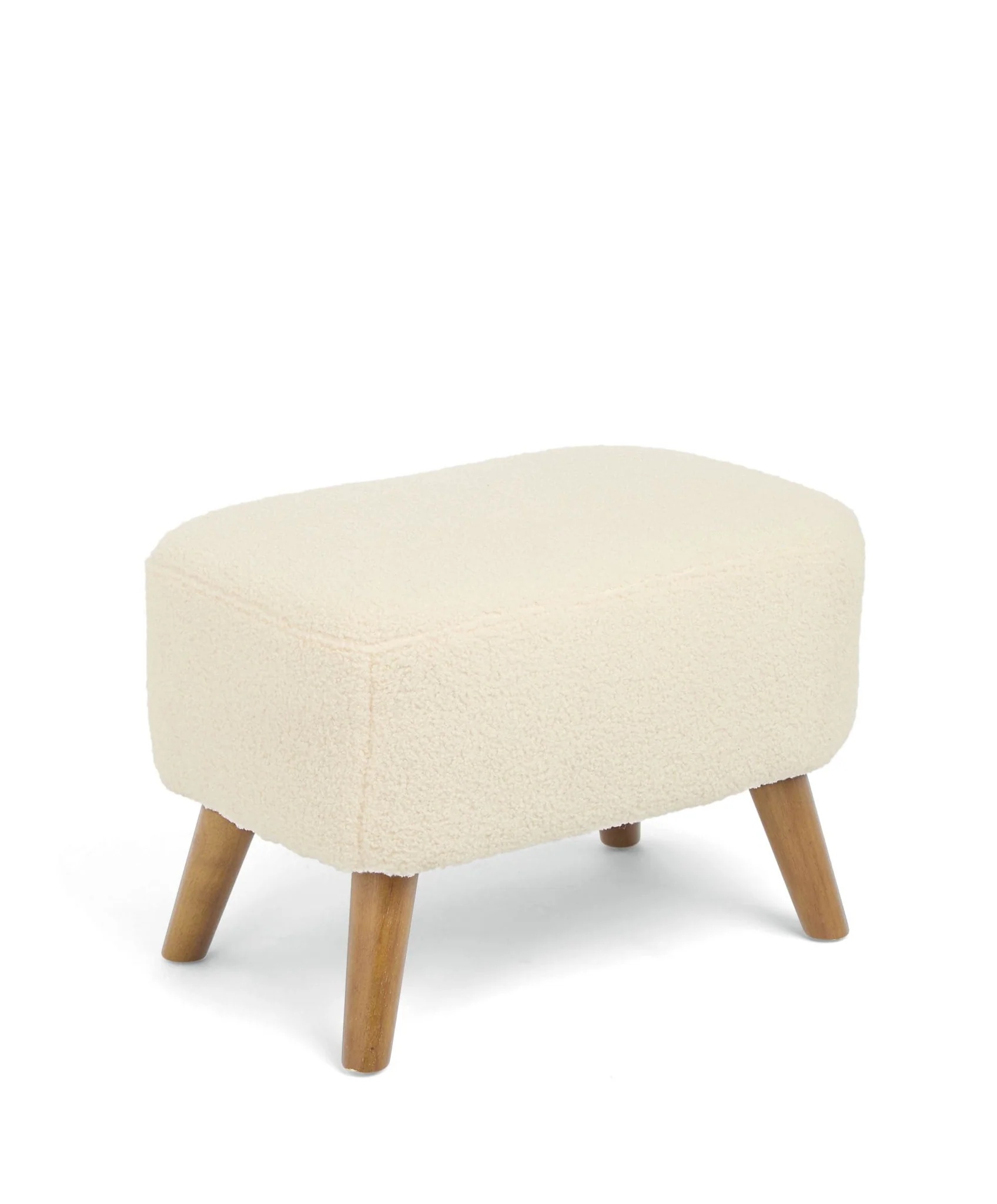 Mamas and Papas Elwood Nursing Chair and Stool - Off White - Image 6