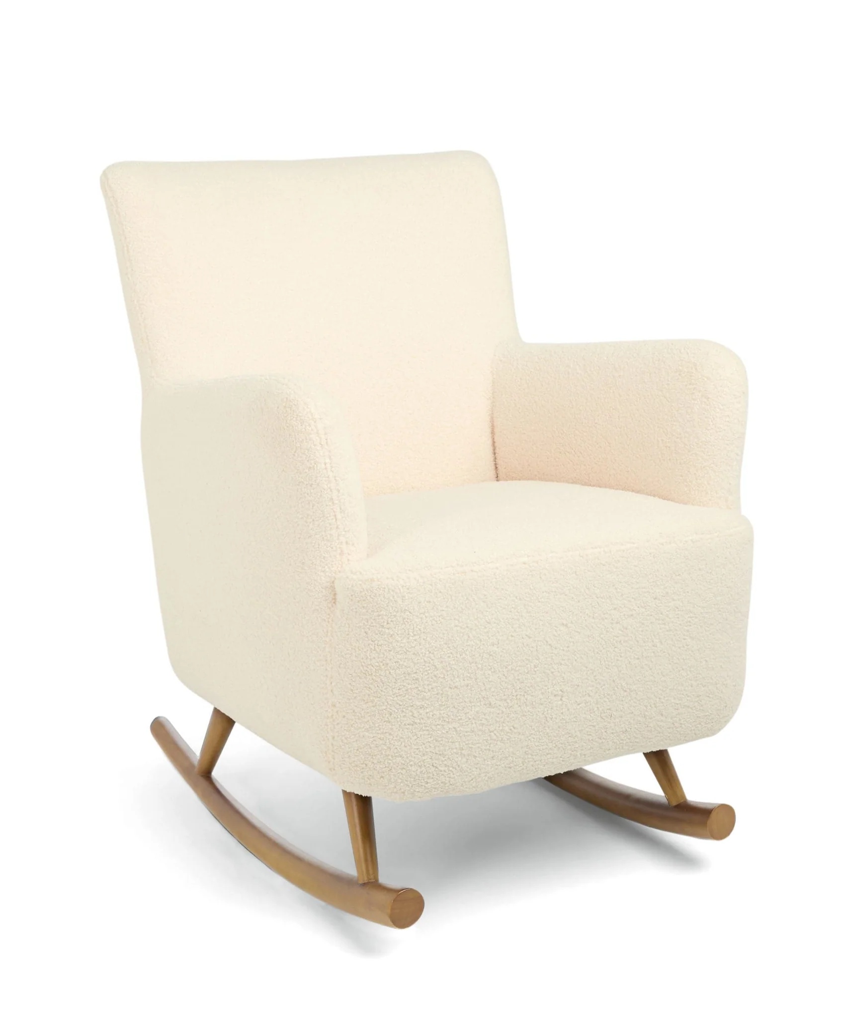 Mamas and Papas Elwood Nursing Chair and Stool - Off White - Image 4