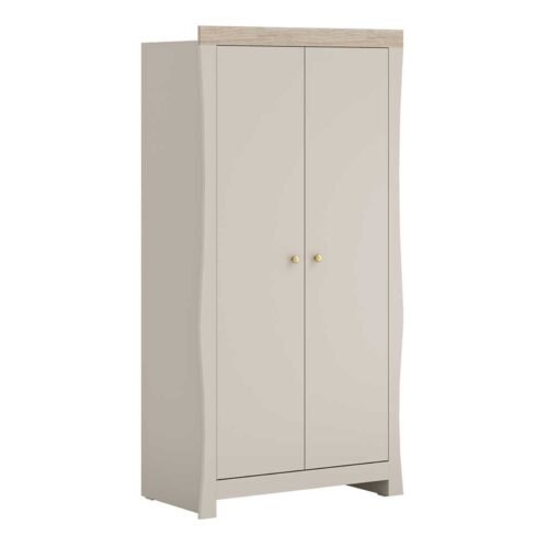 Little Acorns Celeste Wardrobe – Cashmere & Grey Ash