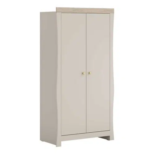 Little Acorns Celeste Wardrobe – Cashmere & Grey Ash