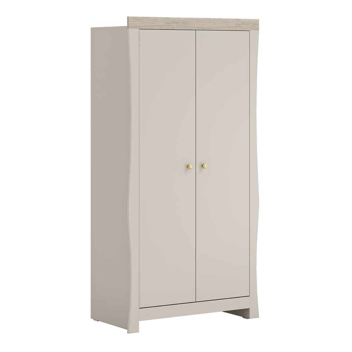 Little Acorns Celeste Wardrobe – Cashmere & Grey Ash