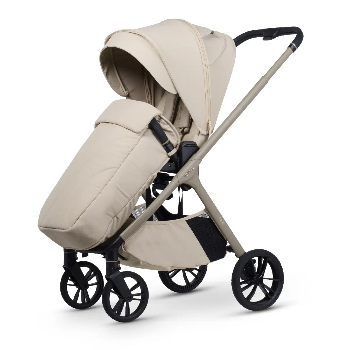 Venicci Tila Pushchair & Carrycot with Accessories - Sabbia - Image 13