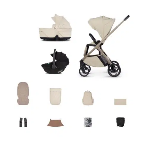Venicci Tila Travel System with Tiago Car Seat - Sabbia