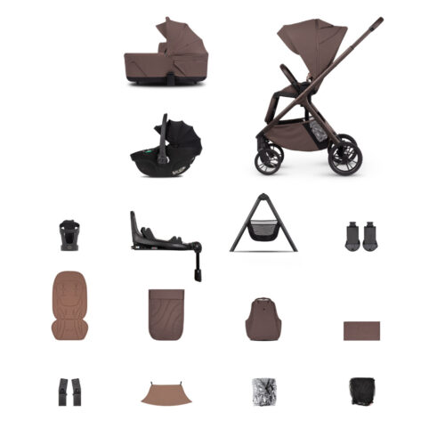 Venicci Tila 4 in 1 Plus Bundle (Including Carrycot Stand) | Noce