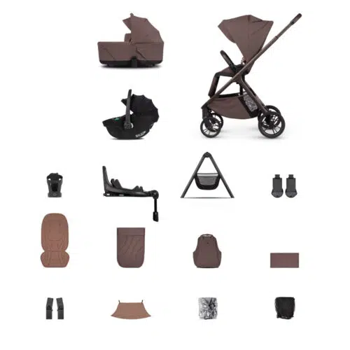 Venicci Tila 4 in 1 Plus Bundle (Including Carrycot Stand) | Noce