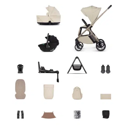Venicci Tila 4 in 1 Plus Bundle (Including Carrycot Stand) | Sabbia
