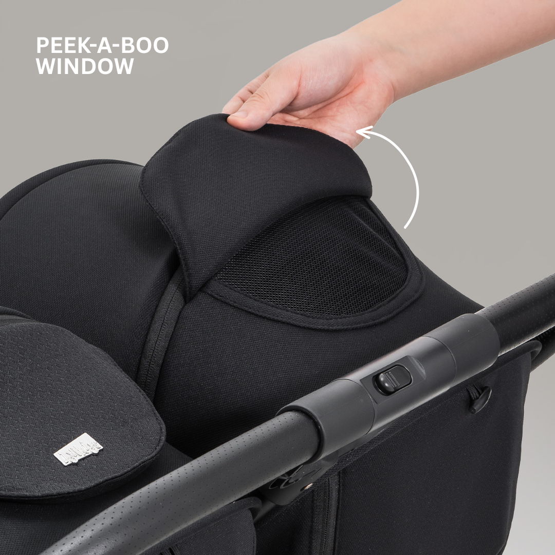 JoviKids Ayla Twin Pushchair - Urban Black - Image 20