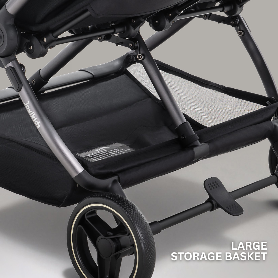 JoviKids Ayla Twin Pushchair - Urban Black - Image 19