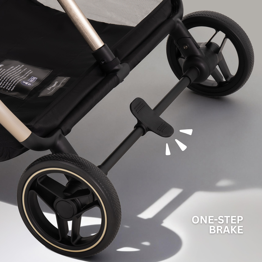 JoviKids Ayla Twin Pushchair - Dawn Beige - Image 38