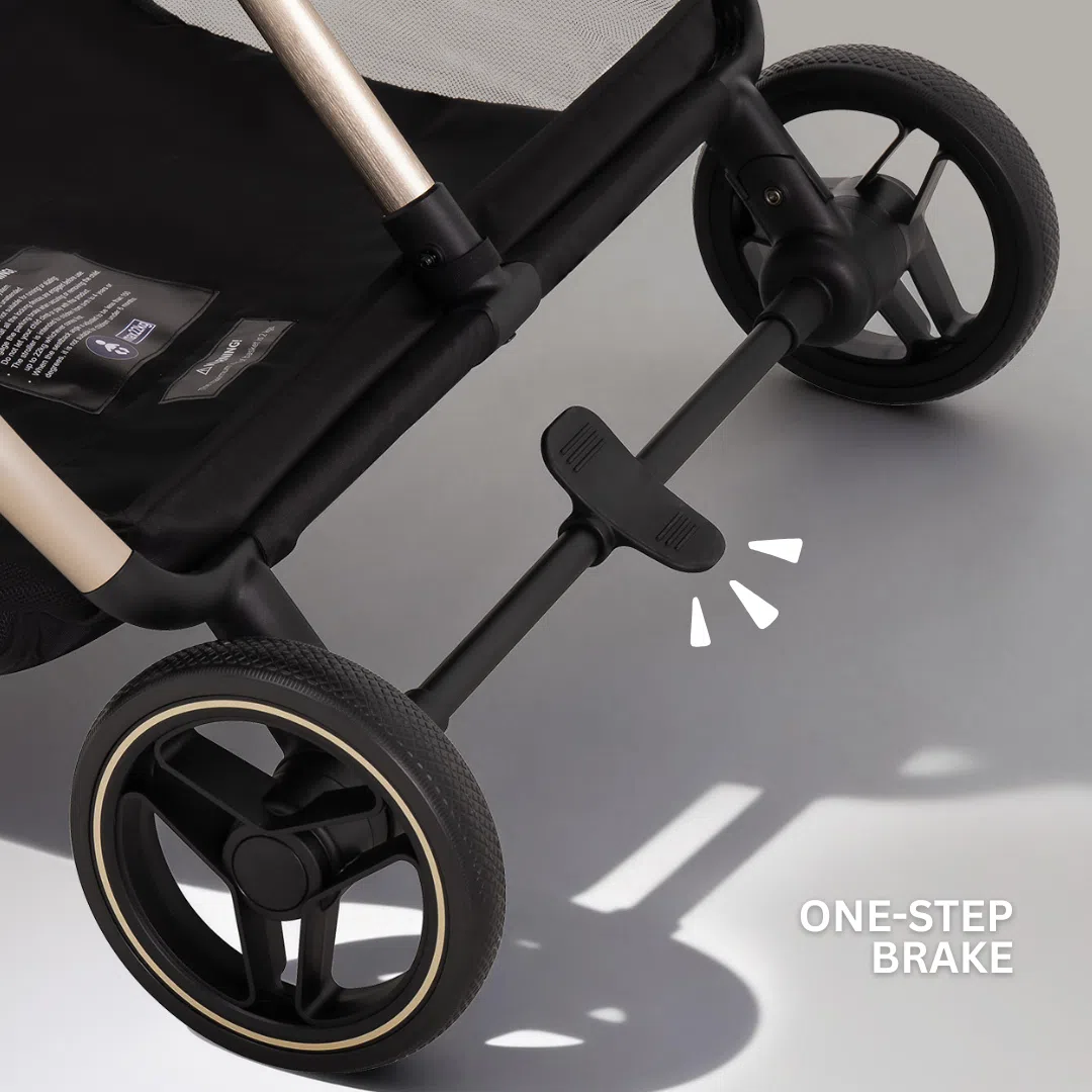 JoviKids Ayla Twin Pushchair - Dawn Beige - Image 38