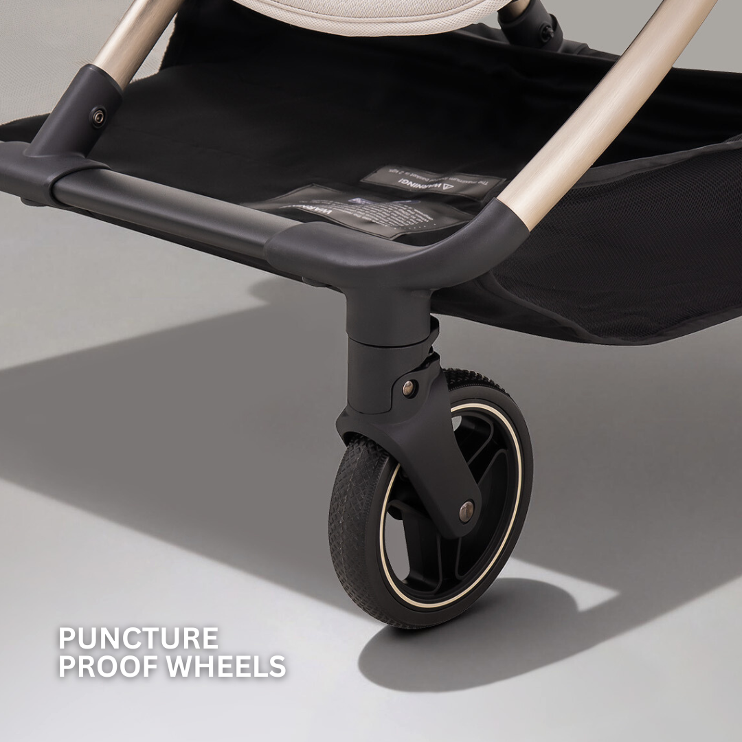 JoviKids Ayla Twin Pushchair - Dawn Beige - Image 16