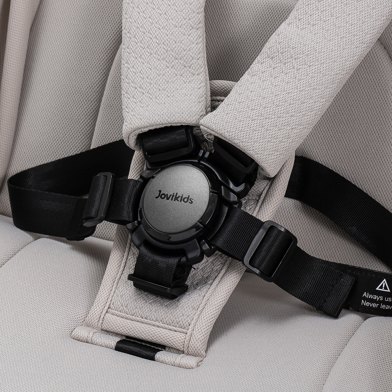 JoviKids Ayla Twin Pushchair - Dawn Beige - Image 8